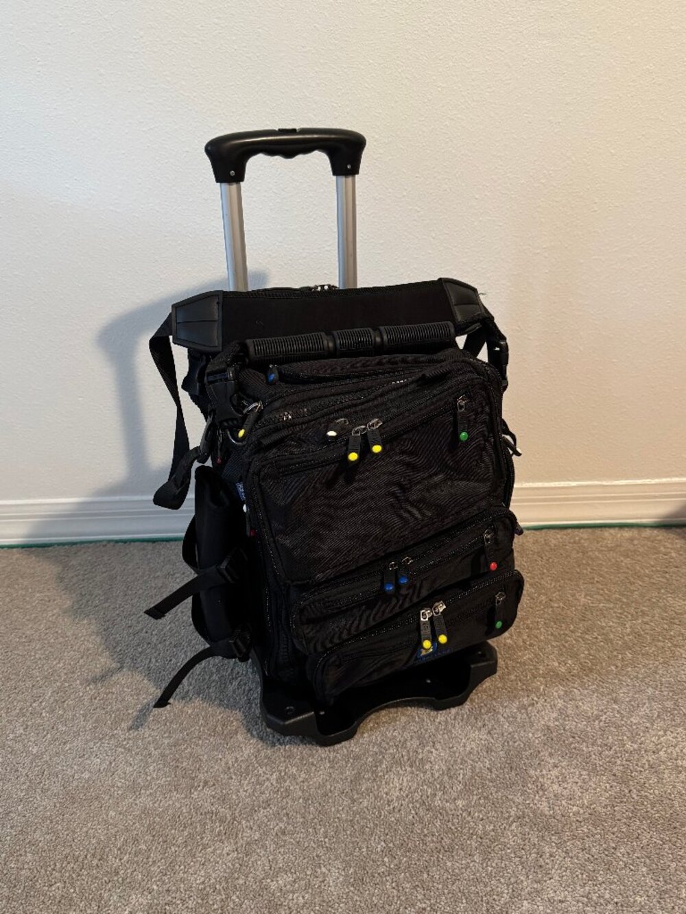 Brightline Bags Flight Modular Pilot Bag Headset iPad Laptop Folding Cart Gear